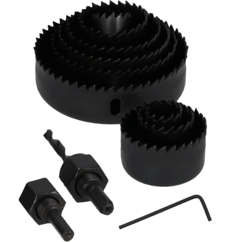 Sada vykružovačov  do dreva 9 ks 19-82mm 1