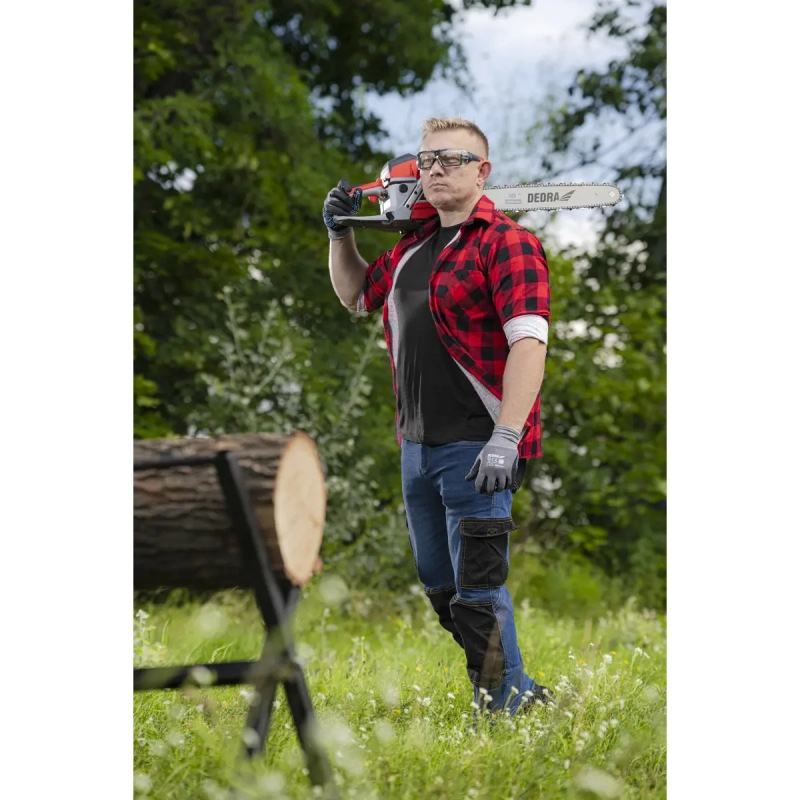 Flanelová košeľa červená, veľkosť XXL, 100% bavlna 2