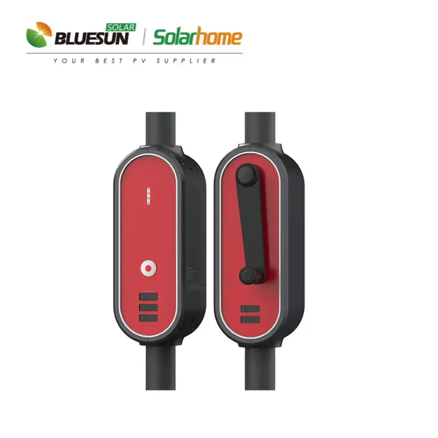 Solárny okrúhly dáždnik Bluesun. Slnečníky s USB nabíjačkou a LED osvetlením. – 6
