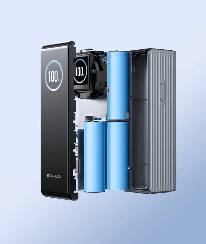 EcoFlow RAPID Power Bank (25000mAh, 170W) - strieborná – 4