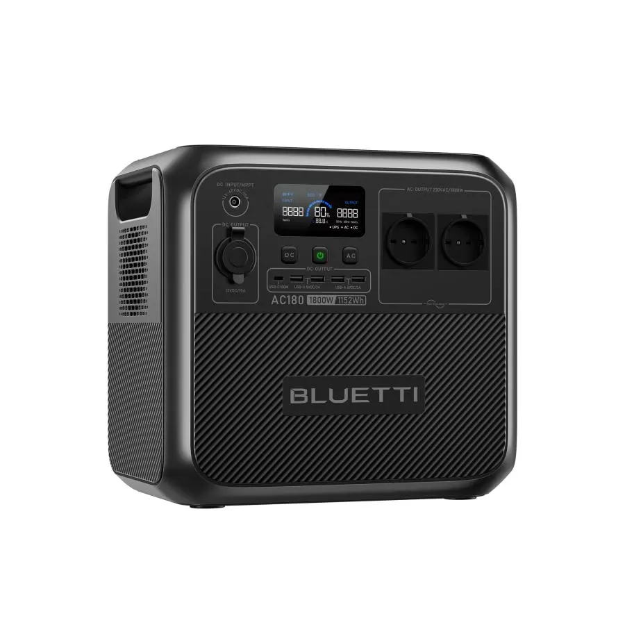 Prenosná elektráreň BLUETTI AC180 1800W – 4