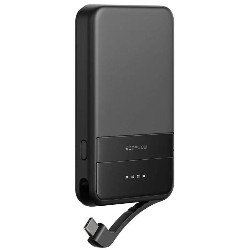 EcoFlow RAPID Magnetic Power Bank (5000mAh) - čierna