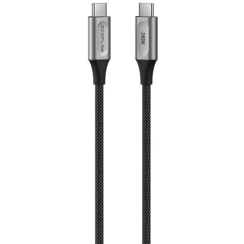 EcoFlow RAPID Prp USB-C do USB-C kábel (240W, Nylon)