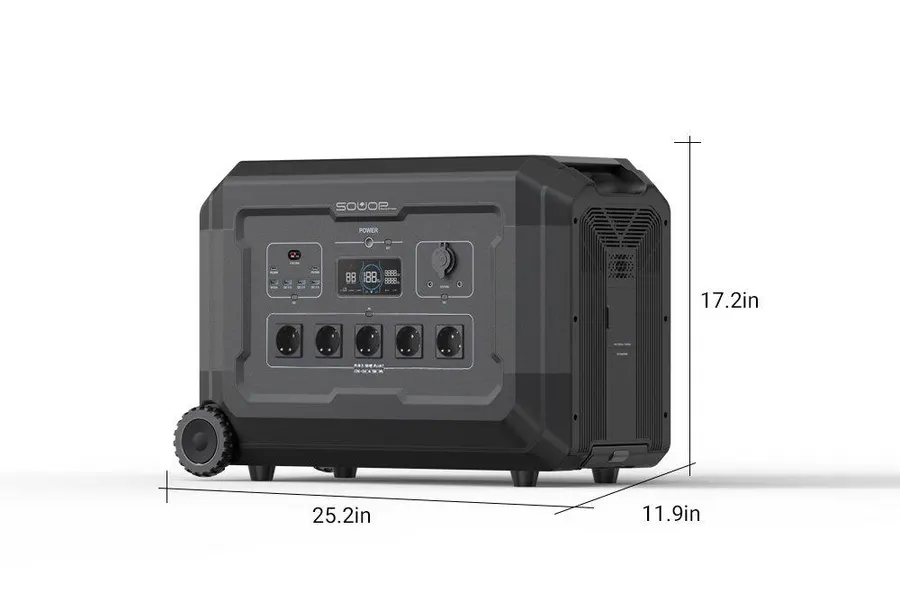 Prenosná elektráreň S5 s výkonom 5000 W – 7