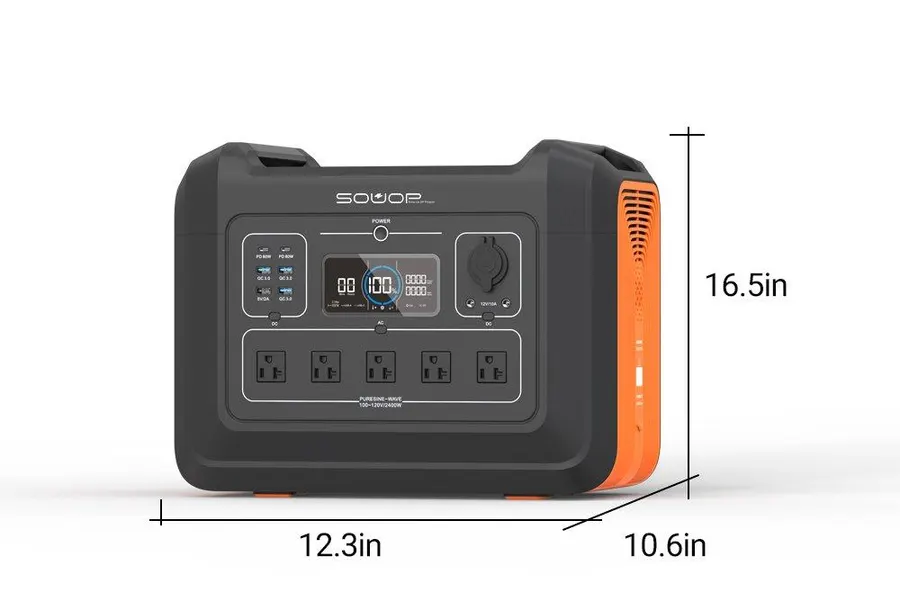 Prenosná napájacia stanica 2400 W – 2