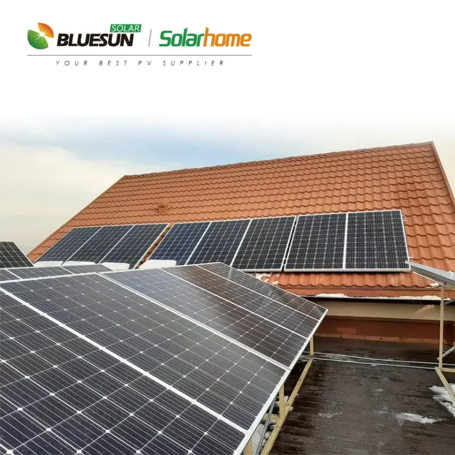 Fotovoltaická sada Bluesun 6kw, s lithiovou batériou Bluesun mimo siete – 5
