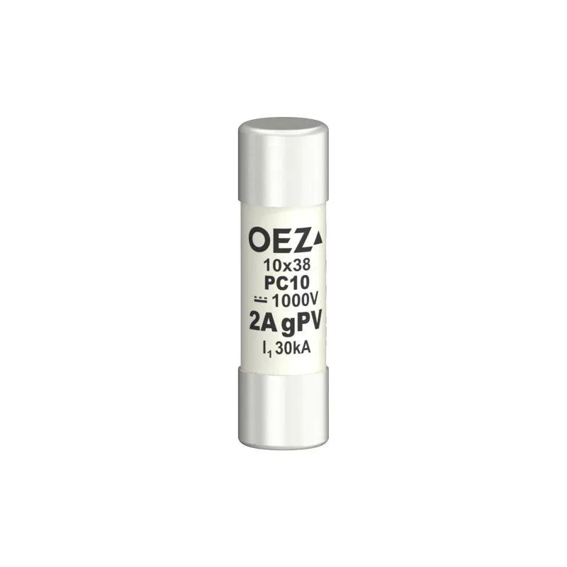 Cartridge fuse - CITEL - JEAN MUELLER - DC 10x38 12A
