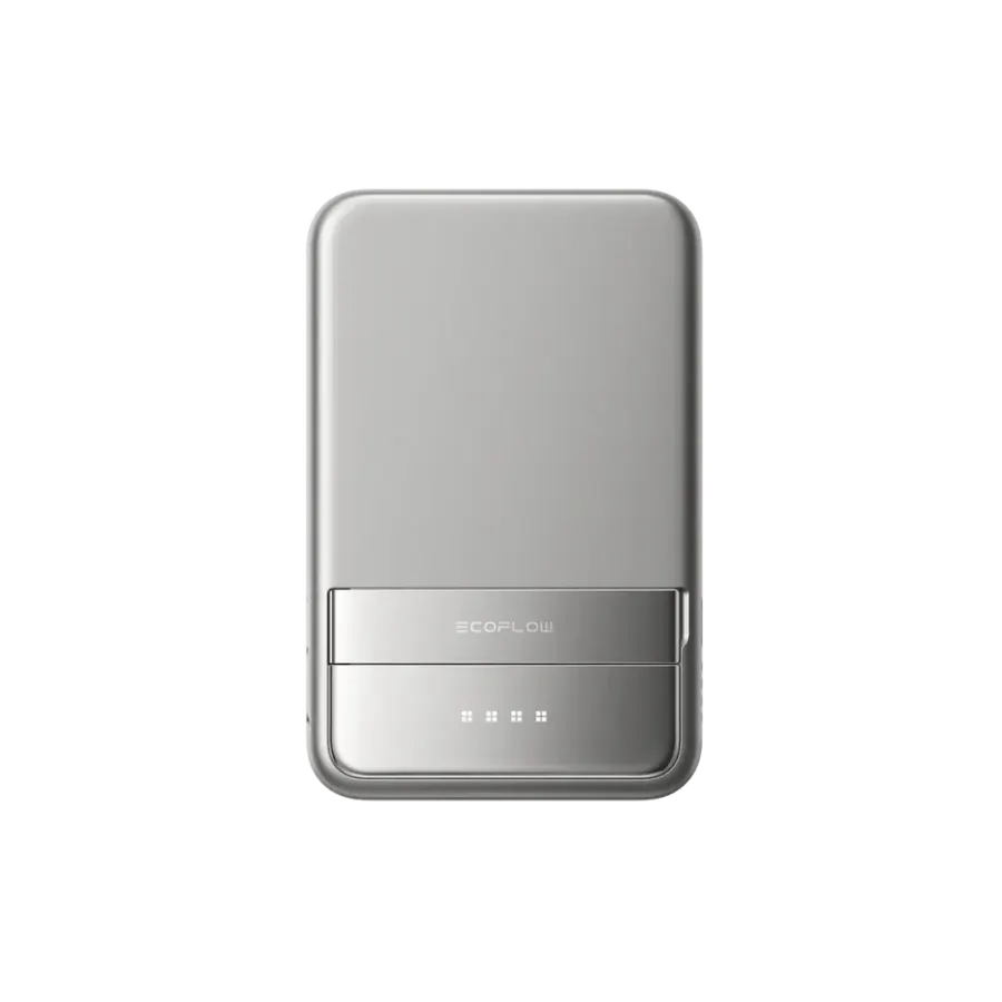 EcoFlow RAPID Magnetic Power Bank (5000mAh) - strieborná
