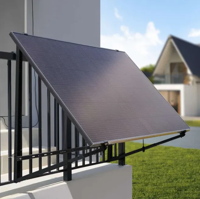 EcoFlow viacúčelový nastaviteľný držiak pre 400W pevný panel - oceľový