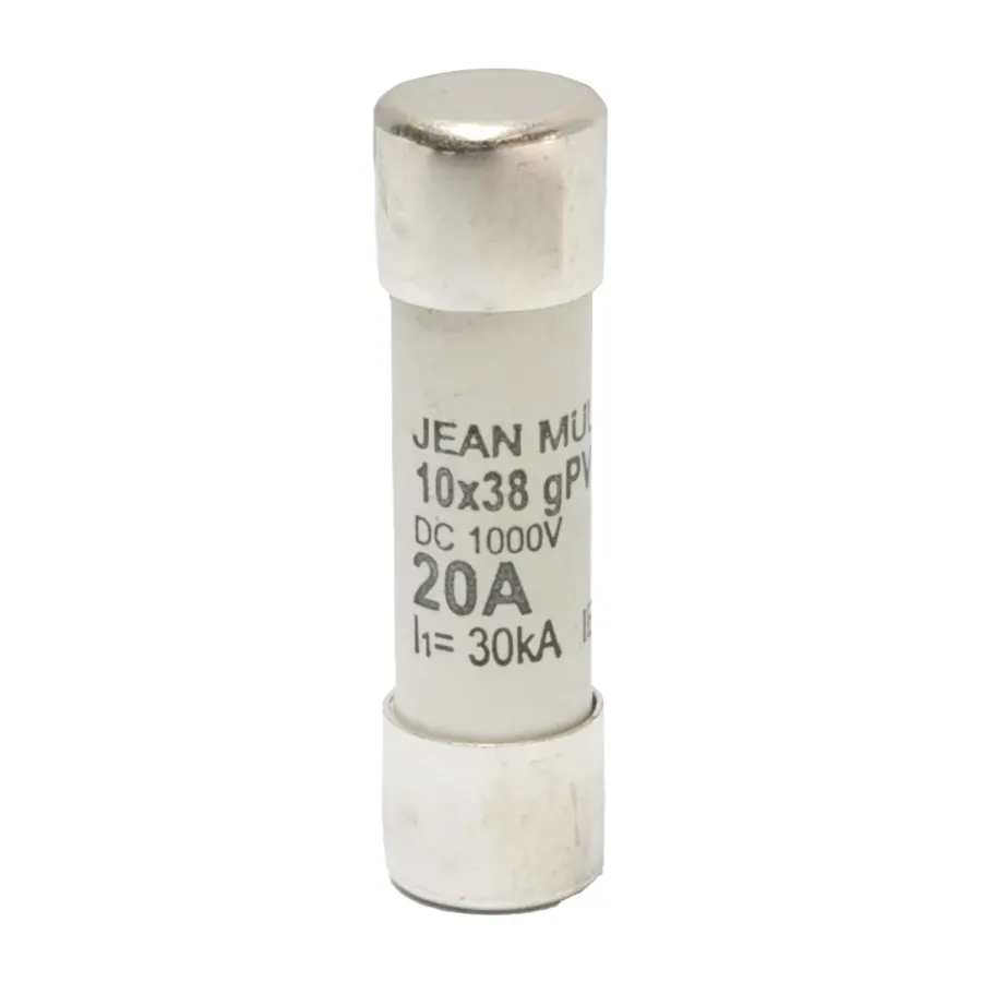 Cartridge fuse - CITEL - JEAN MUELLER - DC 10x38 20A