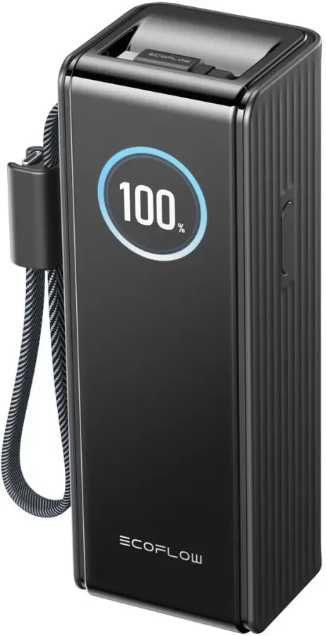 EcoFlow RAPID Power Bank (25000mAh, 170W) 2x100W USB-C kábel - strieborná – 2