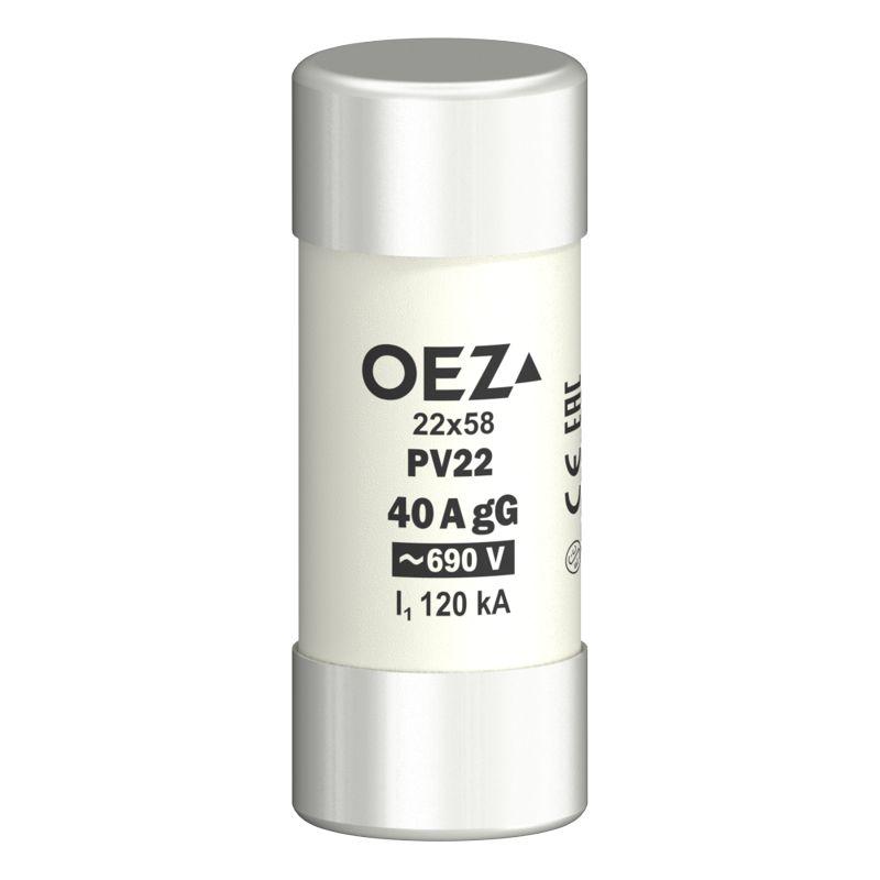 Poistkové vložky veľkosti 22x58 PV gG – 6
